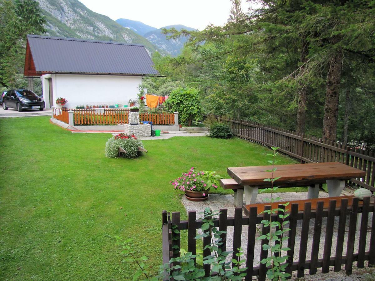 Apartmaji In Sobe Cuder Soča Eksteriør bilde